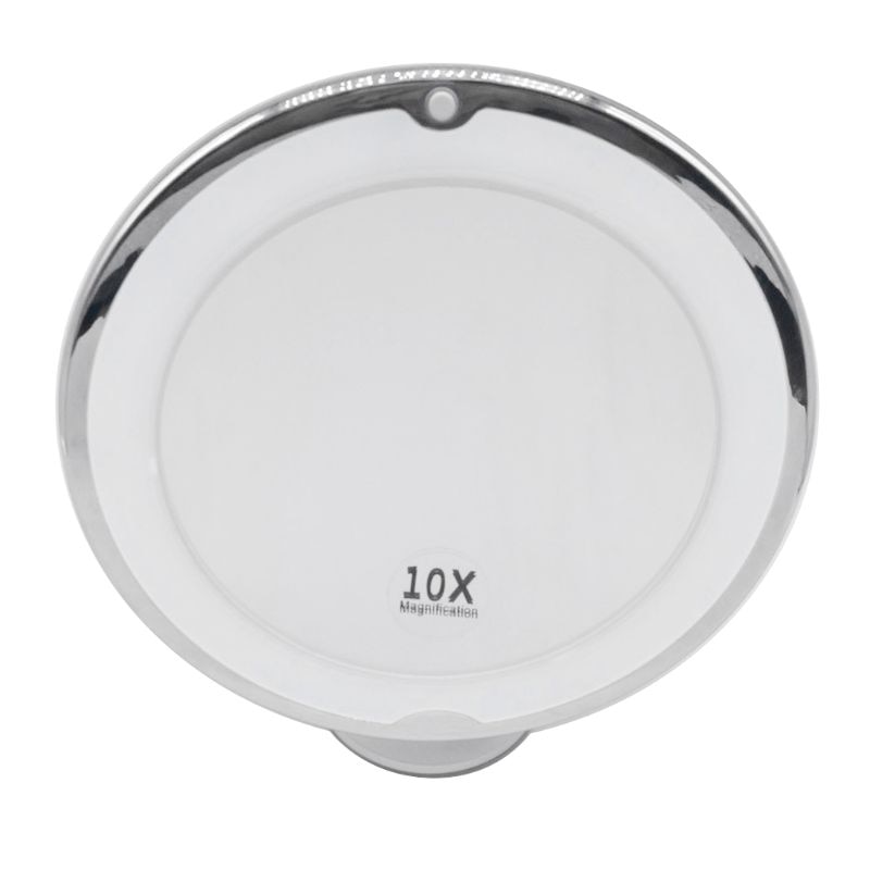 10x Makeup Mirror with LED Lights Cosmetic Magnification Mirrors with Gooseneck