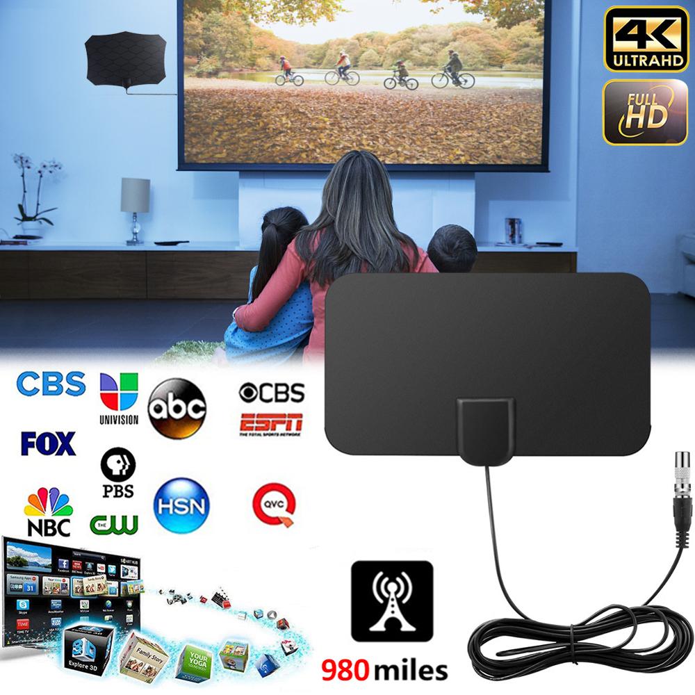 200 mailin hd-tv-antennit uusin digi-tv-antenni vahvistimella signaalinvahvistimella ilmaiset paikalliset kanavat tukevat kaikkia televisioita