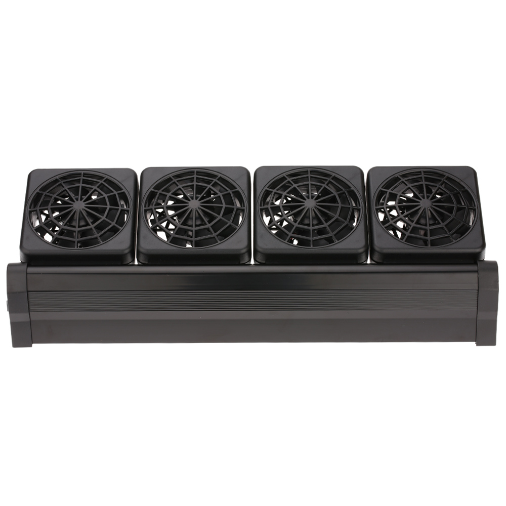 1/2/3/4 ventilatoren aquarium koelventilator aquarium koude windkoeler verstelbare 2 niveaus wind aquarium krachtige koelventilator koeler