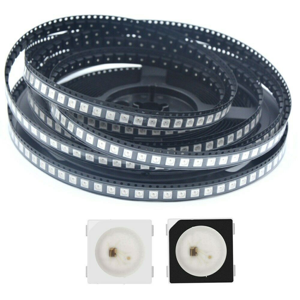 WS2812B LED Chip 5050 RGB SMD Black/White Version WS2812 Individually Addressable Digital LED DC5V