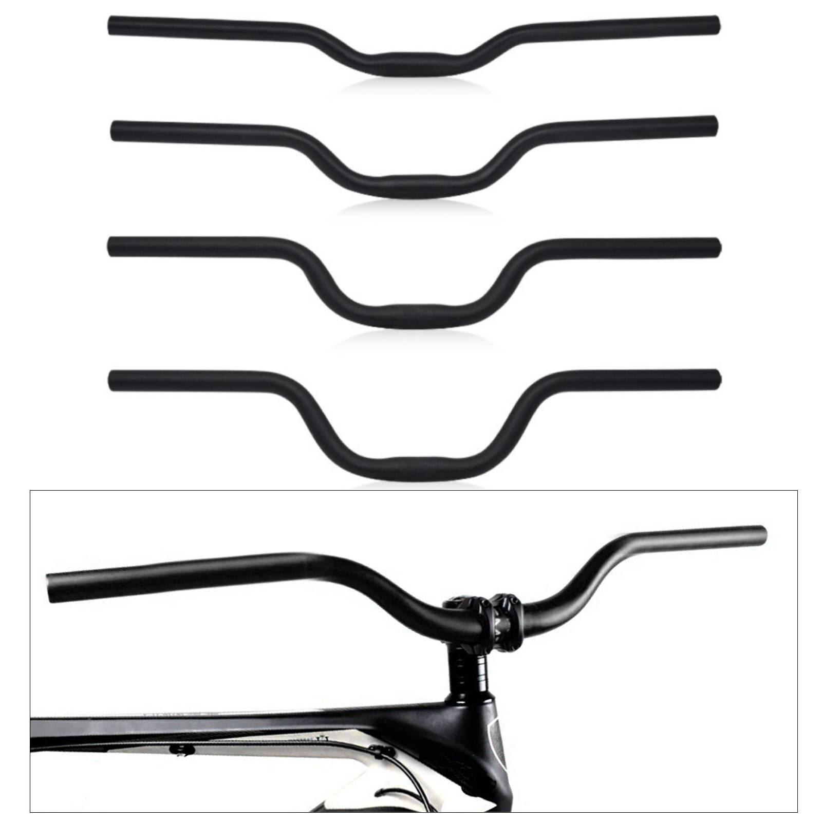 Letvægts mountainbike styr mtb down hill dh cykel ekstra lang riser stang 25.4mm 380mm 900mm high rise styr