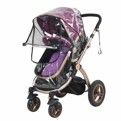 Universal regnbetræk baby klapvogn tilbehør støv fuld regnfrakke regnfrakke yoyo poussette barnevogn bilafdækning til kørestolsvogn: R05