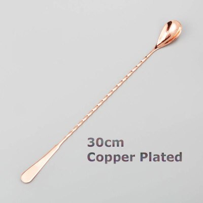 Cuillère à Bar cuillère à Cocktail Hoffman barman Cocktail: Copper Plated 30cm