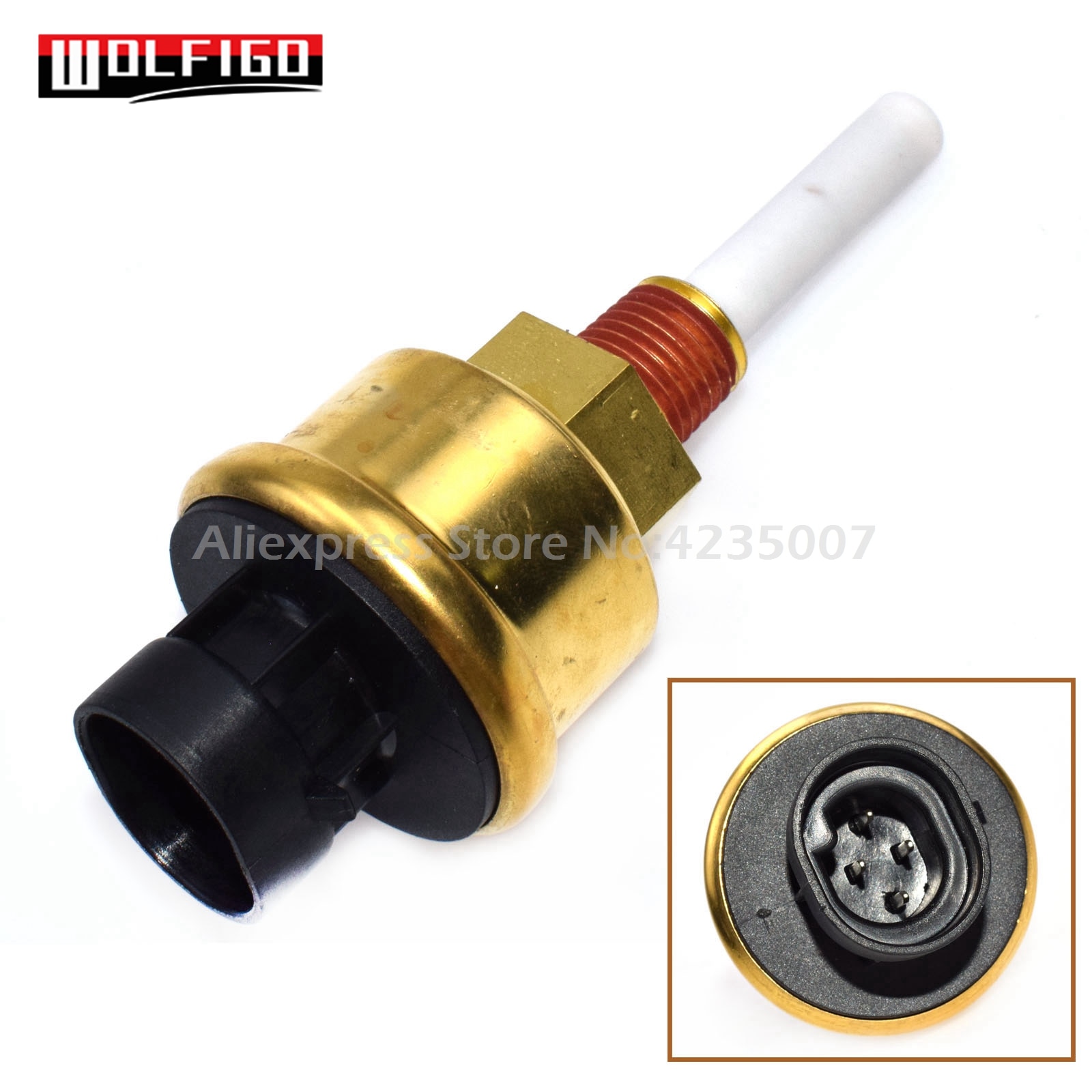 WOLFIGO Coolant Fluid Level Sensor Switch For Cummins L10 M11 ISM N14 ISX PAI 3612521, 4903489, 1673785C91, 1673785C92