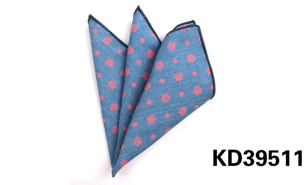Kostym jeans ficka fyrkantig för män kvinnor denim bröst handduk näsduk herrar näsduk herr kostym näsduk prickar ficka handduk: Kd39511