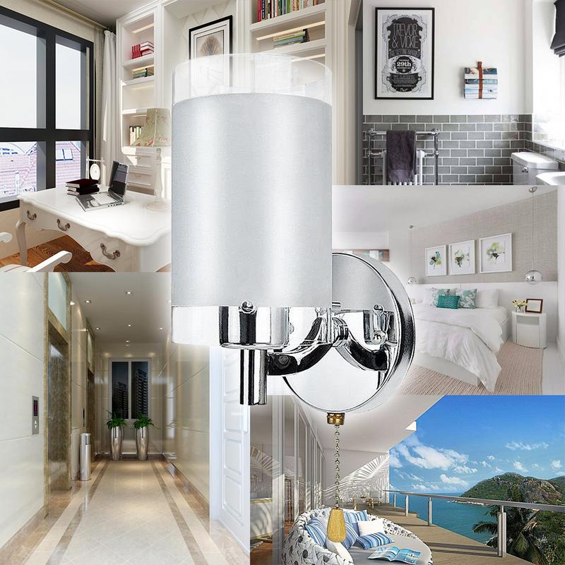 Wandlamp Bed Wandlamp Woonkamer Slaapkamer Kamer LED Gangpad Gang Balkon Licht Pull Licht