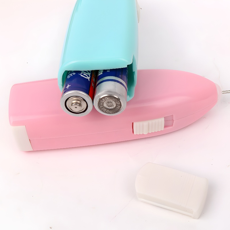 1pc drycker mjölk kaffeskummare skummare visp mixer omrörare äggvisp elektrisk minihandtag blandningsverktyg