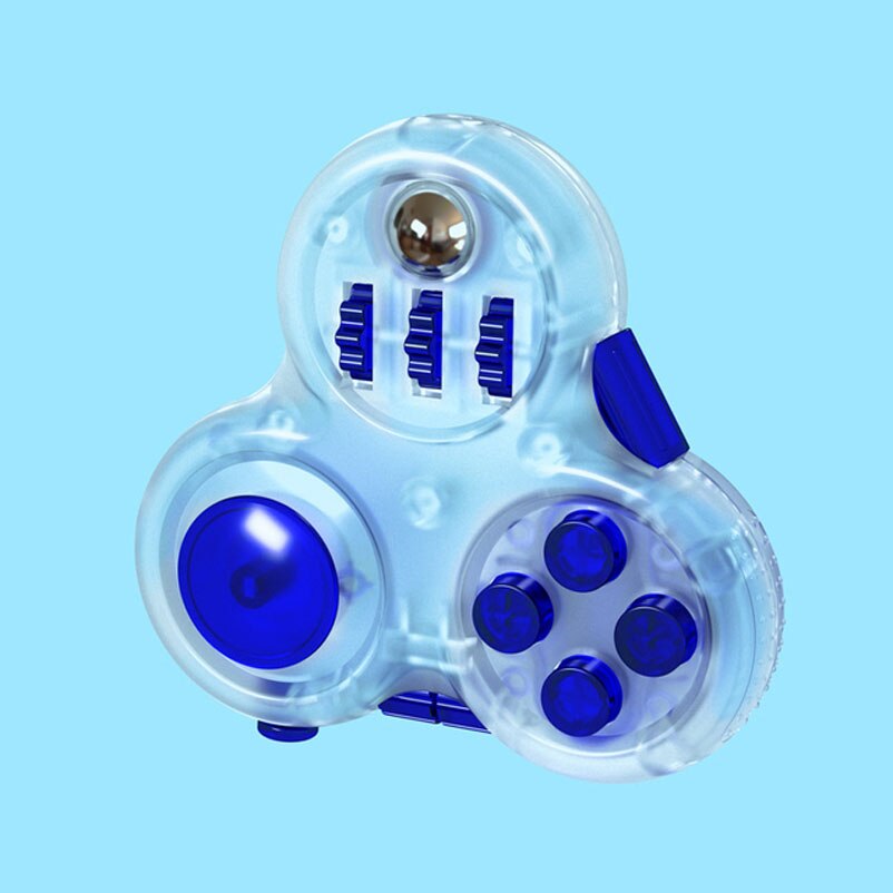 Antistress Fidget Toy giocattoli sensoriali Decom press ion toy Press Antiestres ansia rilievo De press ion Finger trottola: Bule