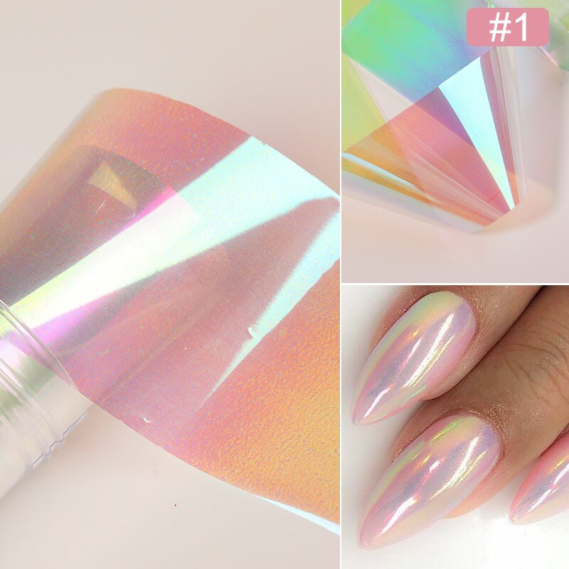 1 boîte 3D maille ongles feuilles feuille d'or gaze Nail Art transfert autocollant décoration curseur ongles décalcomanies Nail Art bricolage accessoires de: 30