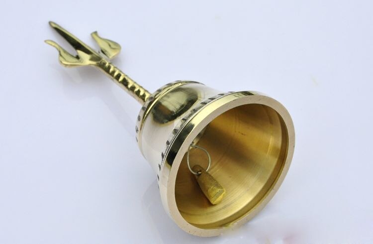 Taoism multiplikator förnödenheter taoistiska sanqing klockor buddhistiska musikinstrument handklocka trigeminusklocka