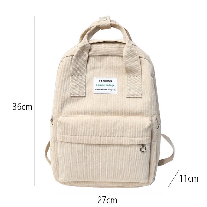 Trendy damesrugzak damesrugzak college schooltas harajuku reistas schoudertas voor tienermeisjes