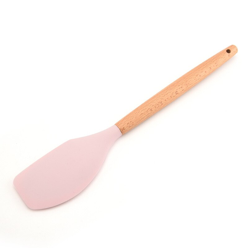 Ustensiles de cuisine en silicone, 11- pièces, ustensiles de cuisine antiadhésifs, cuillère de cuisine, spatule, manche en bois, ustensiles de cuisine: G