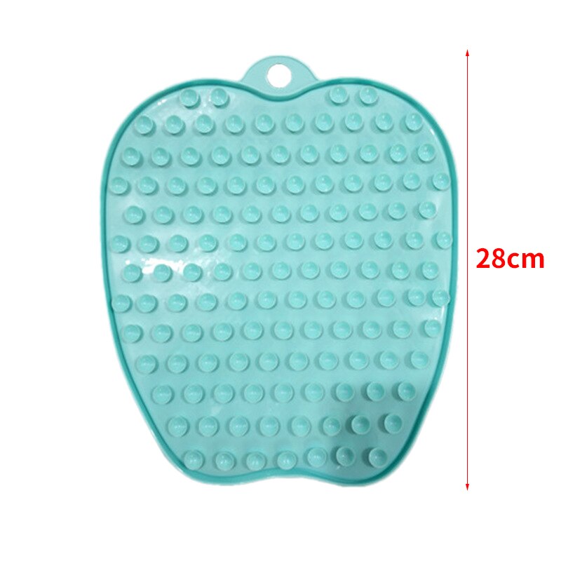 Douche Voet Scrubber Cleaner Massager Met Antislip Zuignappen En Zachte, Afschilfering, Acupressuur Mat