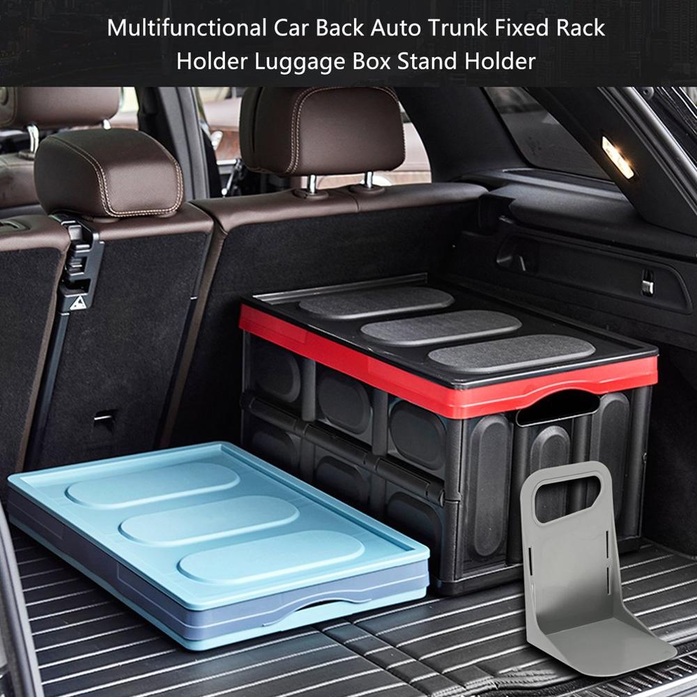 Multifunctionele Auto Terug Auto Kofferbak Vaste Rack Houder Bagagebox Stand Shake-Proof Organizer Hek Opslag Eenheden Houder