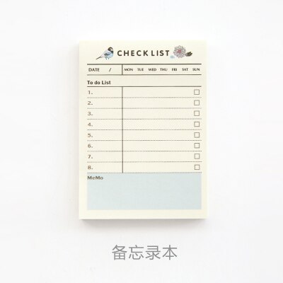 1 stücke Kawaii Wöchentlich Monatlich Arbeit Planer Buch Tagebuch Agenda für freundlicher Schüler Schule Liefert: zu tun aufführen