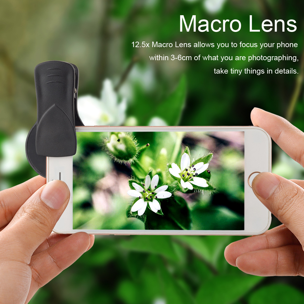 2 In 1 Telefoon Lens 0.45X Groothoek Macro Fisheye Lens Voor Iphone Samsung Xiaomi Telefoon Camera Lens Kits Met clip Fish Eye Lens