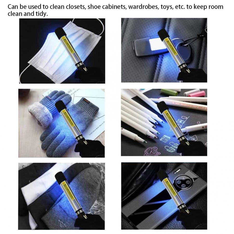 Ozone Light UV Ultraviolet Lamp for Home Office Use 20W US Plug 100V-120V Handhold