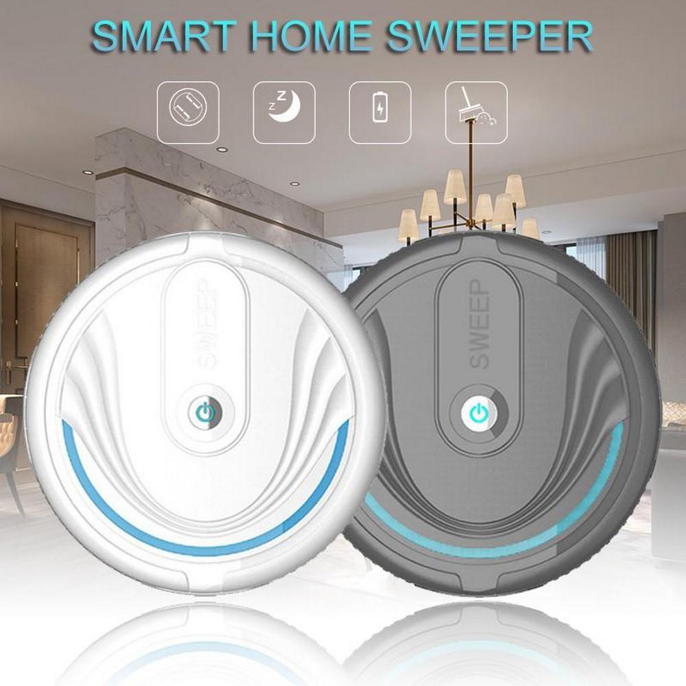 Thuis Slimme Robot Stofzuiger Mini Intelligente Vegen Robot Automatische Reiniging Machine Usb Stille Luie Dweilen Machine