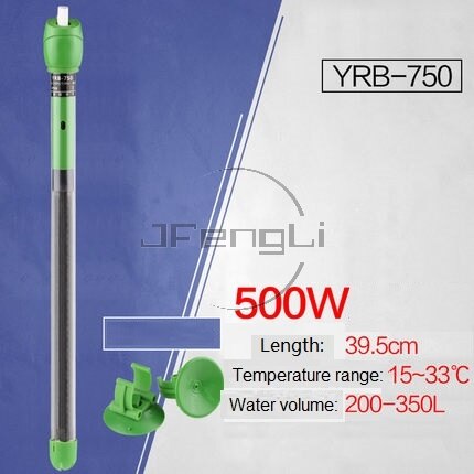 SUNSUN JRB YRB Heater aquarium tank heating automatic constant temperature explosion-proof tortoise cylinder heater fish tank: YRB 750