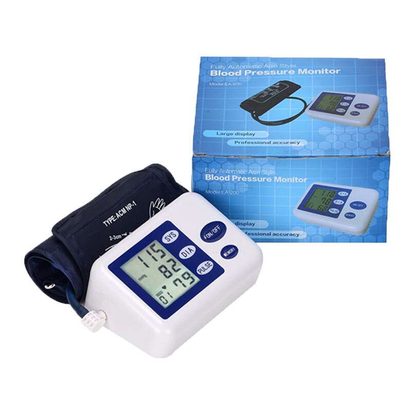 Arm blood pressure monitor upper Arm electronic English sphygmomanometer automatic measurement