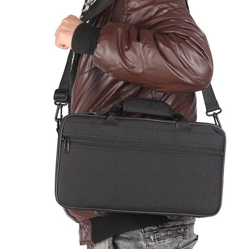 600D Waterbestendig Schuim Katoen Gewatteerde Klarinet Case Klarinet Gig Bag Klarinet Opslag Dragen Beschermende Case