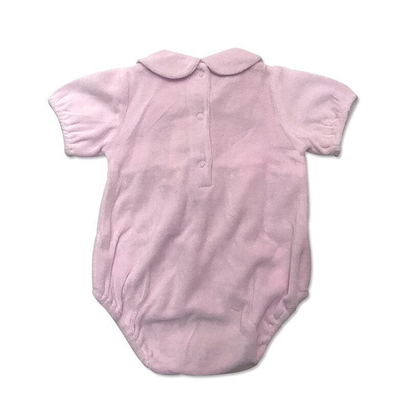 Vestiti del bambino tuta tuta del bambino maniche corte bambino dei ragazzi e ragazze vestiti dei bambini vestiti di velluto tuta del bambino della tuta