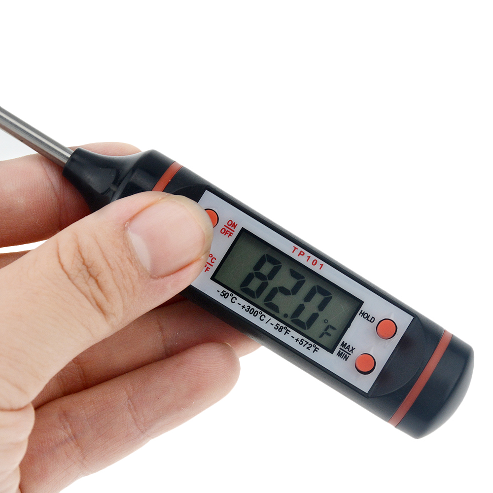 Elektronische Voedsel Thermometer-Keuken Olie Temperatuur Meter Water Temperatuur Voedsel Barbecue Bakken Soep Temperatuur Meting