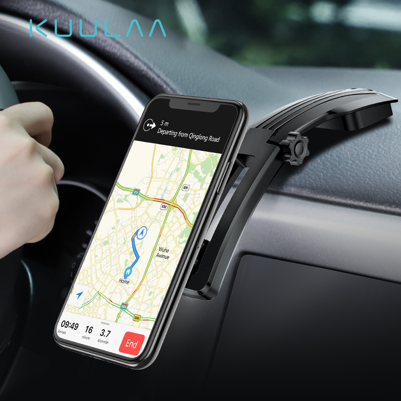 Kuulaa Magnetische Auto Telefoon Houder Voor Iphone Samsung Opvouwbare Mount Mobiele Telefoon Houder Voor Dashboard Plakken Auto Houder Stand