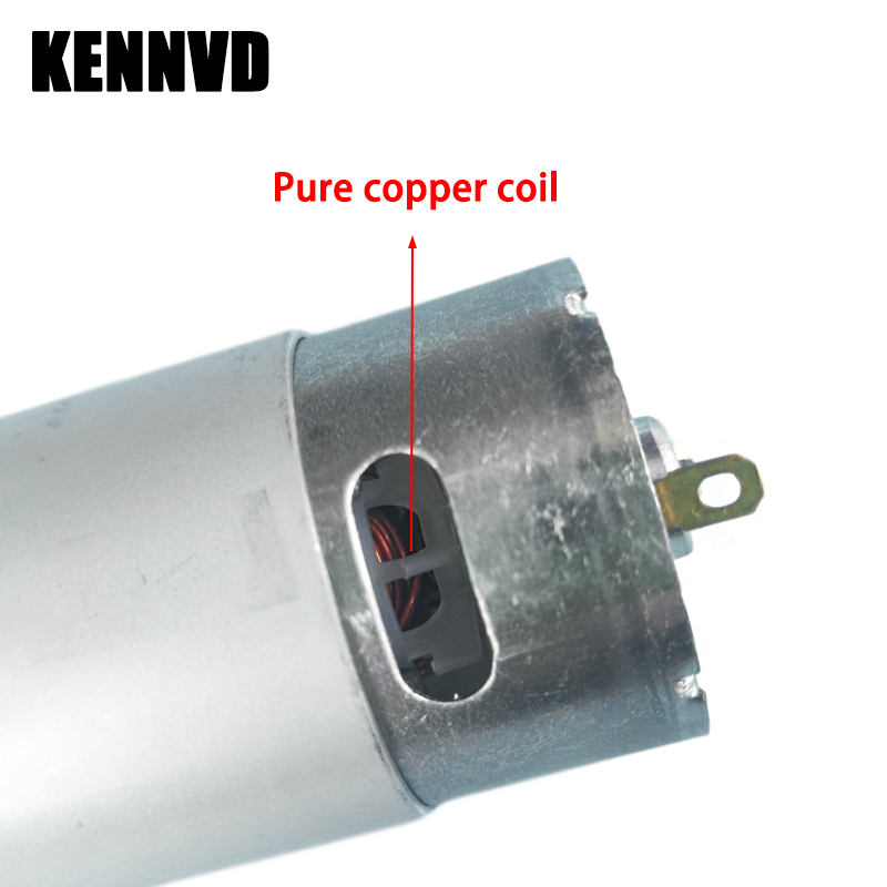 Motore elettrico per auto giocattolo per bambini da 0,86 cm 10 denti 12V, motore RS550 RS570 per cavalcare in auto, motore 24V per veicolo elettrico per bambini