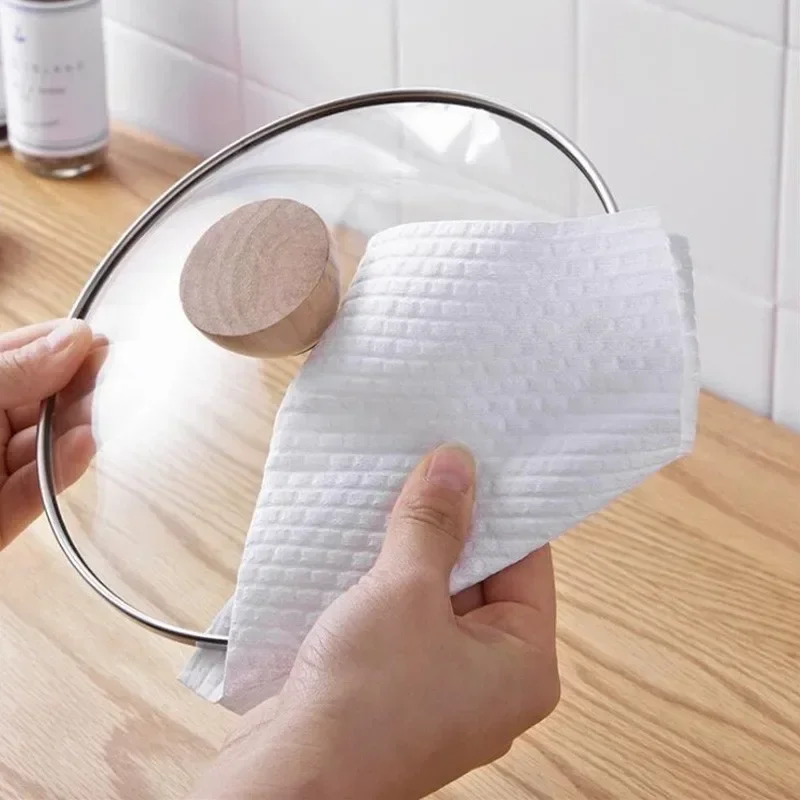Trapos desechables de cocina, paños de limpieza reutilizables no tejidos, toallas de lavado para el hogar, paños de cocina, toallitas de trapo, herramientas limpiadoras de tela