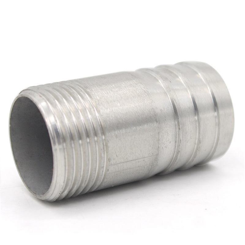 BSP Hose Tail Barb 1/8 "1/4" 3/8 "1/2" 3/4 "1" 304 Stainless Steel Threaded Fittings Connector For Water, Oil And Air