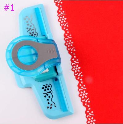 Grote Fancy Grens Embossing Punch Scrapbooking Handgemaakte Rand Apparaat Diy Papier Cutter Craft Perforadora De Papel YH30: No. 1