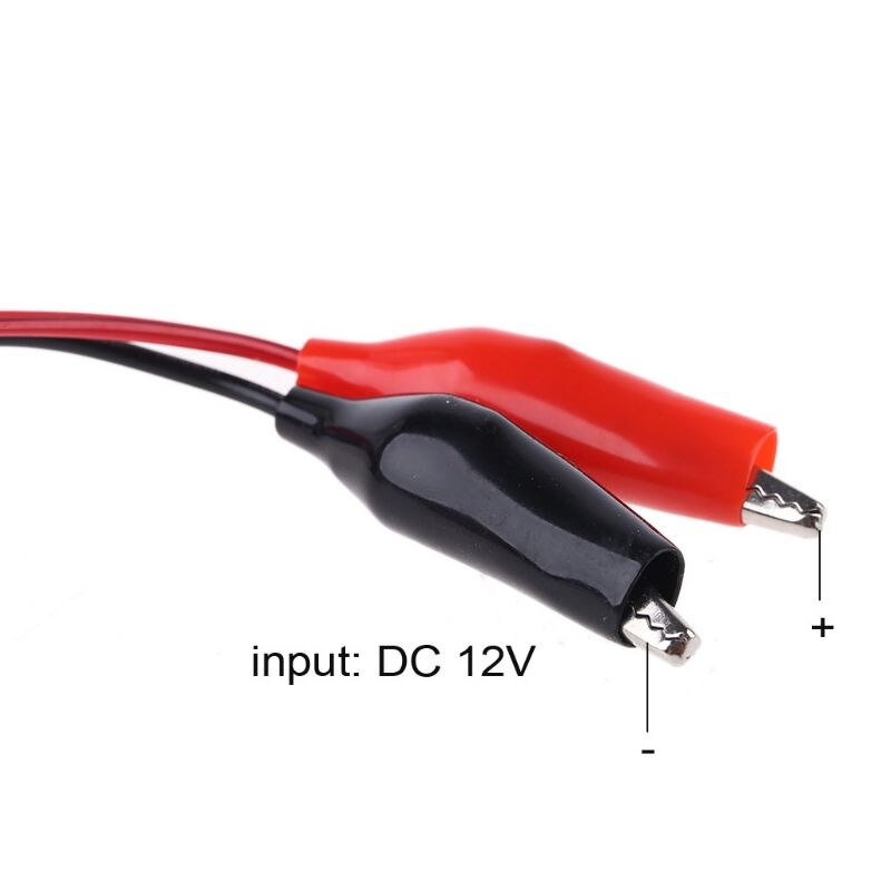 DC 12V Ceiling Fan Air Cooler Stepless Speed Fan for Bed Camping Outdoor Tent