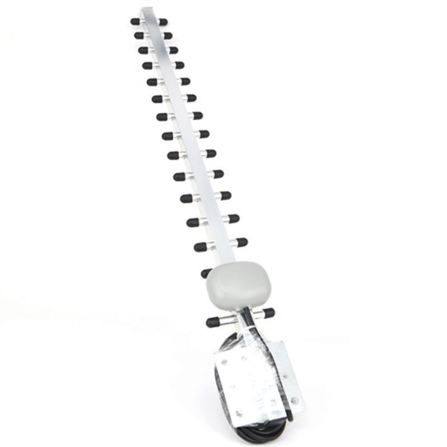 Antenna Yagi 6dBi 433MHz UHF Esterna Direzionale, Connettore SMA Maschio, Cavo RG58 3m, Per Booster Segnale A Lungo Raggio