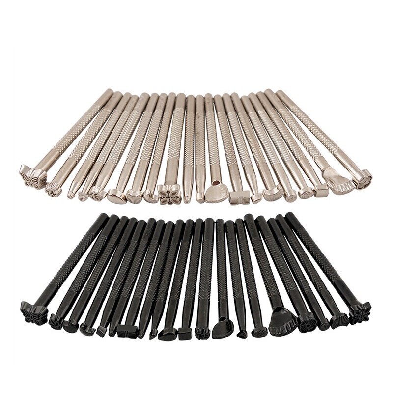 Outil d'impression du cuir, ensemble de sculpture manuelle, couture à la main, accessoires artisanaux multifonctions, de , nouveauté , pièces/ensemble