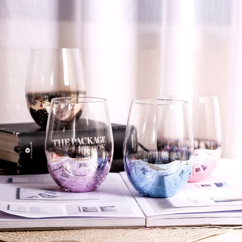 Nordisk kreativitet kopp husholdning juice glasskopp valentinsdag stjernehimmel skifter gradvis farge kopp sende slektninger