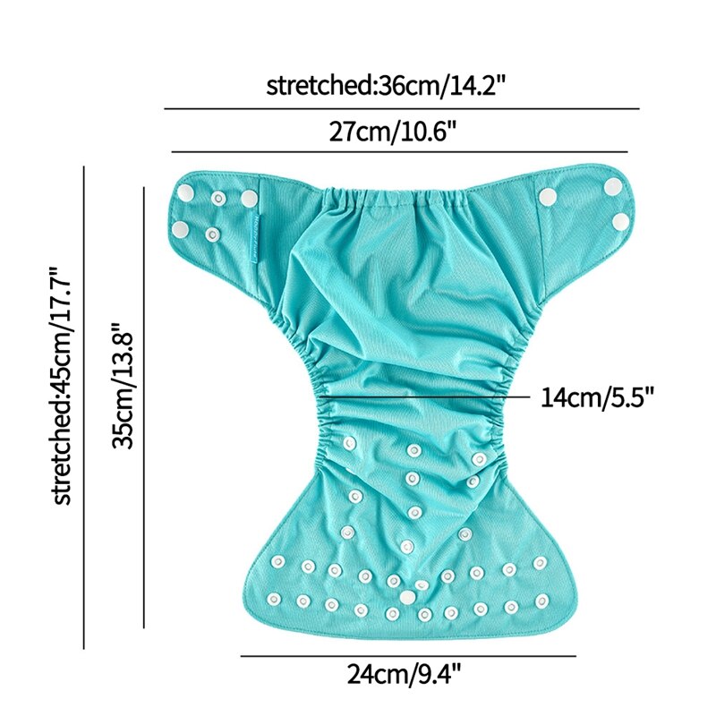 Adjustable Baby Training Pants Eco-Friendly Ecological Reusable Baby Pocket Diaper Newborn Washable Cloth Diaper Pants 3-15kg