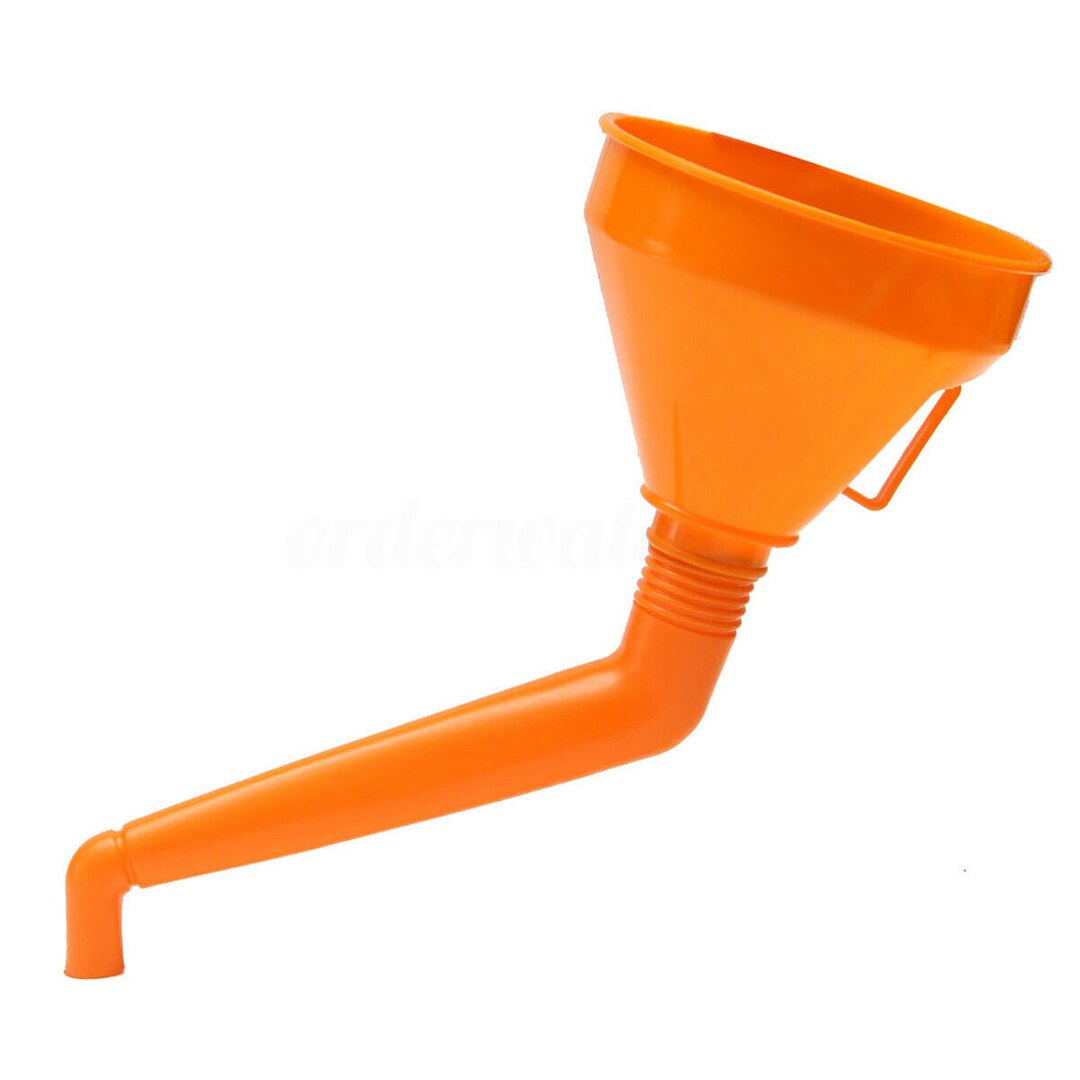 Grand entonnoir à col Flexible en plastique, 240mm de longueur, 1 pièce, accessoire de réparation, pour essence, camion, voiture