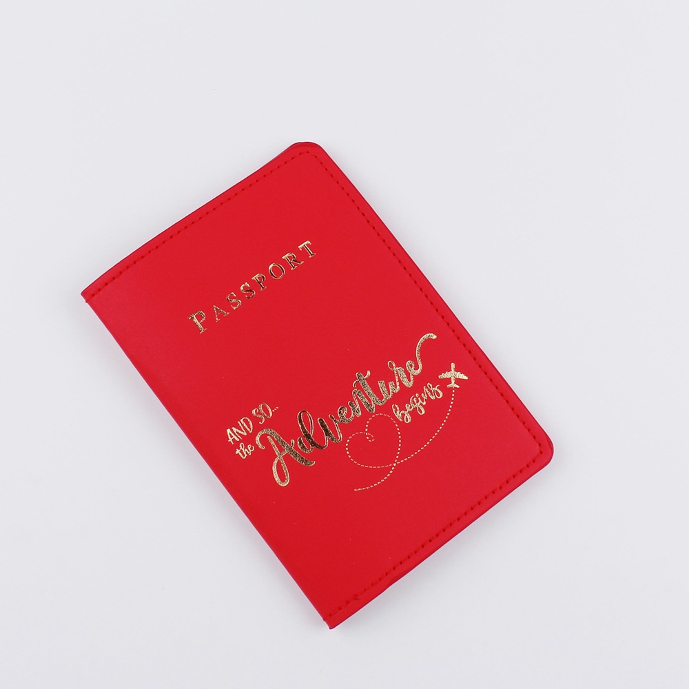 PU Leather World Map Travel Passport Cover Women Passport Holder Case for Men Travel Document Credit Card Case