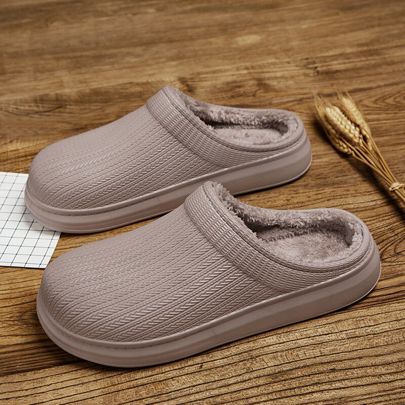 doux pantoufles maison chaussures pour hommes maison en peluche maison pantoufles garder au sandales hommes adulte pantoufle homme hiver chaussures fourrure pantoufles