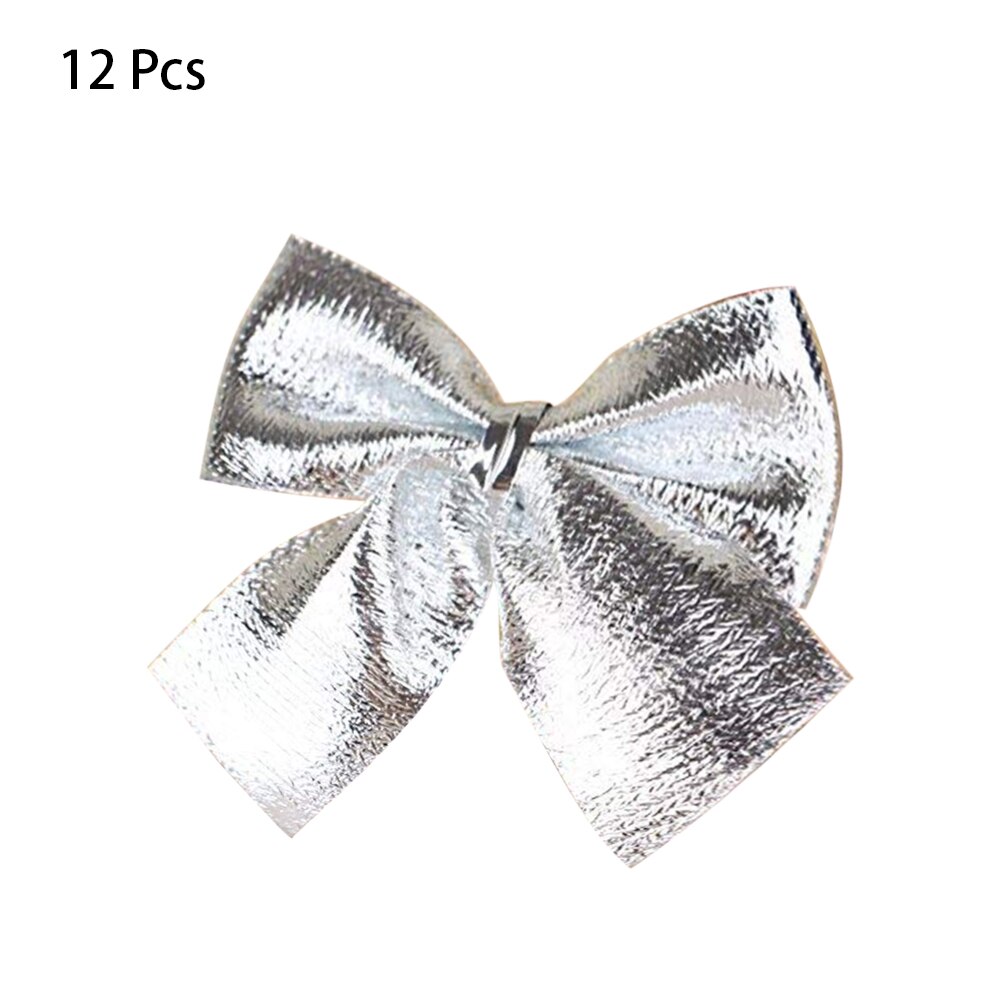 12 stuks kerststrikken festival strik kerstboomversiering tob: Sr