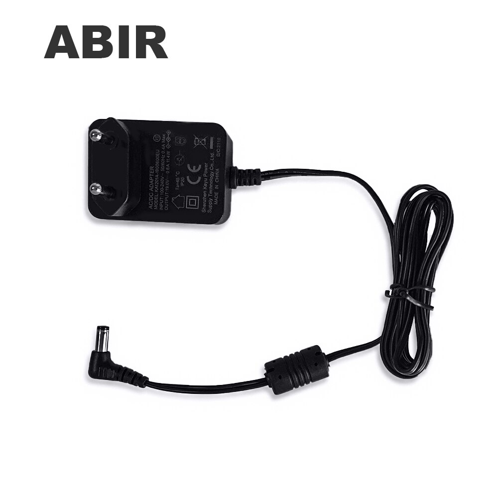 Power Adapter Voor Robot Stofzuiger G20S,X5,X6,X8, Europese Type, Twee Pin, ronde Vorm