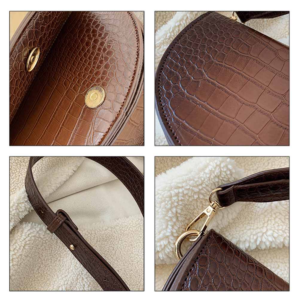 Couleur unie Vintage en cuir Pu sacs de selle pour femmes Mini bandoulière sac de messager femme voyage sacs à main et sacs à main