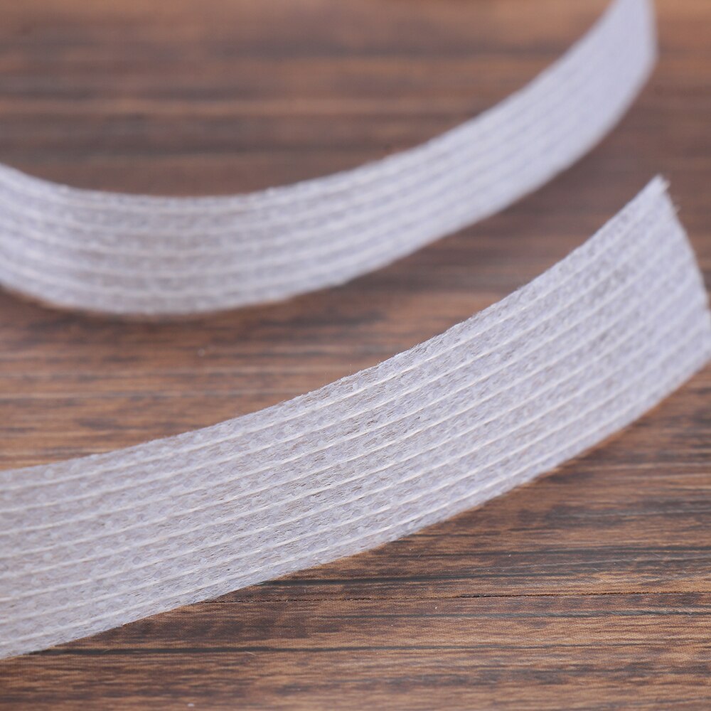 Double-sided adhesive fabric 1/1.5/2cm Wonder Web Iron On Hemming Tape adhesive fabric Roll Clothes Sewing Turn up Hem 50m