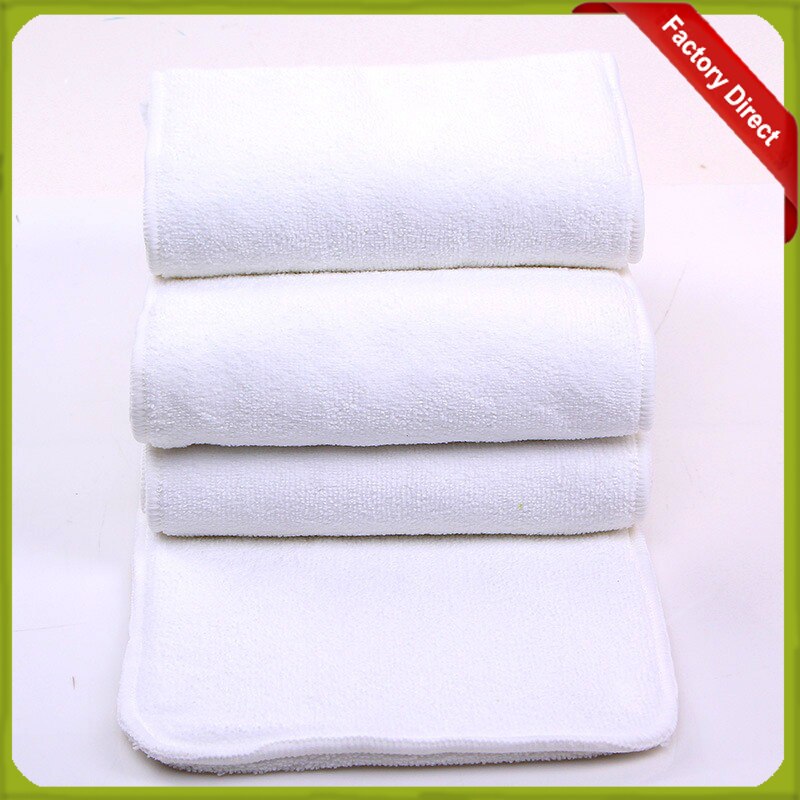 Super Absorbent 4 Layers Microfiber Insert For Cloth 20*49cm Inserts Cloth Nappies