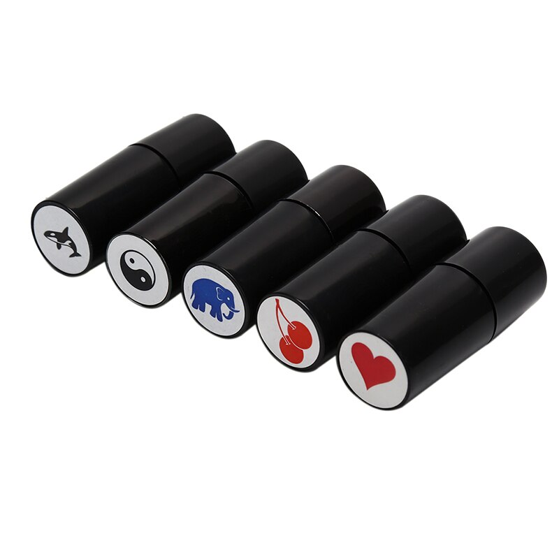 Plast golfball stamper fargefast hurtigtørkende golfball stamper markør inntrykk segl golfer suvenir