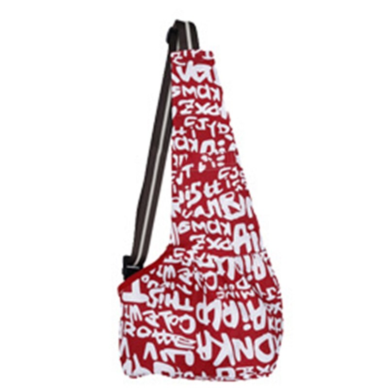Bolsa de mensajero para mascotas pequeñas y medianas, bandolera de Manos libres con correa ajustable, bolso de hombro transpirable, Pock frontal: RT