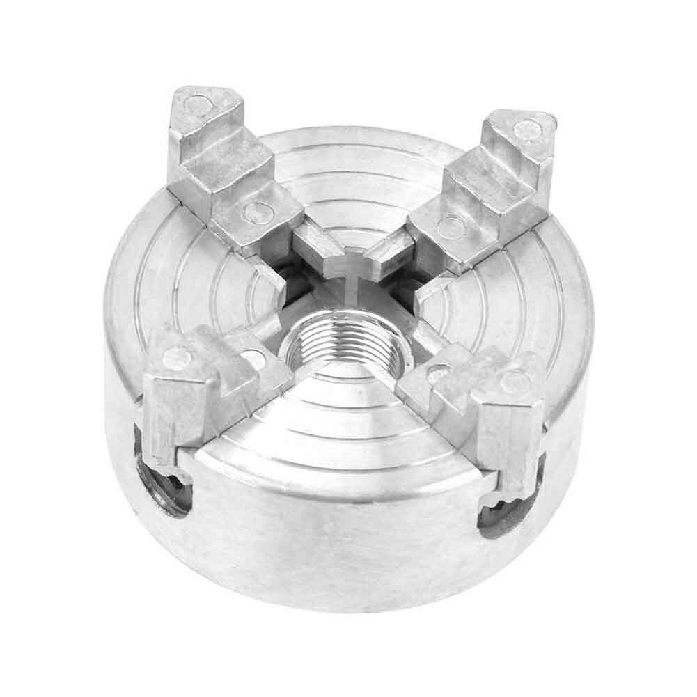 Zinc Alloy Mini Lathe Chuck Self Centering Clamp Accessory Four 4 Jaw Chuck Z011A Wear Resistant