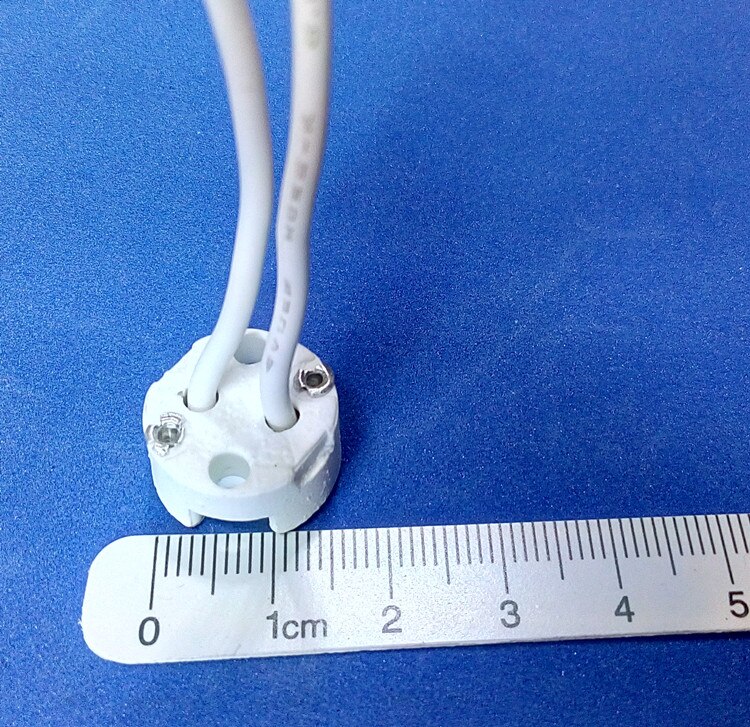 5pc spotlight mr16 base MR11 houder MR16 houder G5.3 lamphouder g6.35 keramiek lampvoet g5.3 Connector Houder gy6.35 base MR8