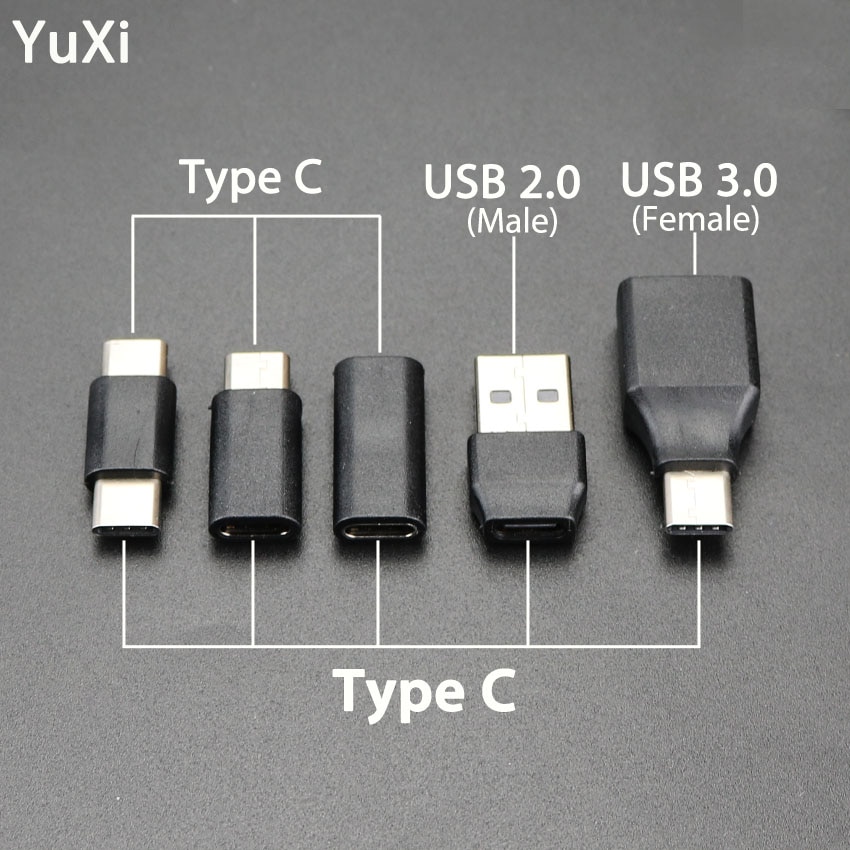 Yuxi Usb Type C Naar Usb Adapter Otg Usb C Man-vrouw Type C Naar Usb 3.0 Vrouwelijke Adapter lading Converter Data Connector